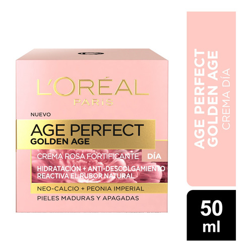 Crema Facial Dia L'oréal Age Perfect Golden 50 Ml Tipo de piel Todo tipo de piel