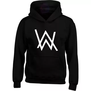 Saco Hoodies Capota Diseño Alan Walker Niño Algodón Perchado