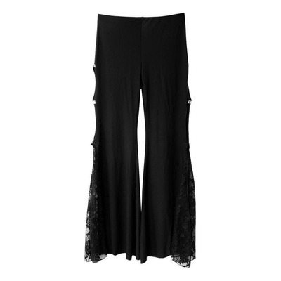 Women's Cotton Crystal Belly Dance Pants