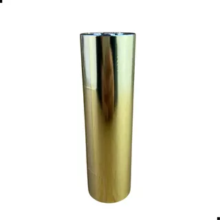 Ribbon Dourado Metalizado Resina 110x74 Para Etiquetas Bopp