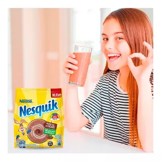 Nesquik Chocolate 180g Cacao En Polvo Bebida Achocolatada