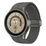 Smartwatch Samsung Galaxy Watch5 Pro Sm-r920n 45mm Color de la caja Blanco Color de la malla Titan Color del bisel Titan