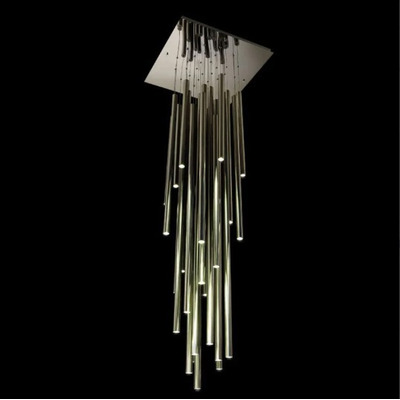 Colgante Focus 12 Luces Led Deco Moderno Altura Regulable Nk