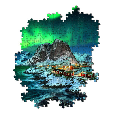 Rompecabezas Islas Lofoten Aurora Boreal 1000 Pz Clementoni