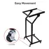 Aw Rolling Dj Mixer Stand Stage Cart Ajustable Rack Mount St