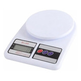 Balanza De Cocina Digital Precisión 1g Hasta 5kg ® Capacidad Máxima 10 Kg Color Blanco