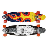 Skate Longboard Mor Row Truck De Aluminio Ruedas