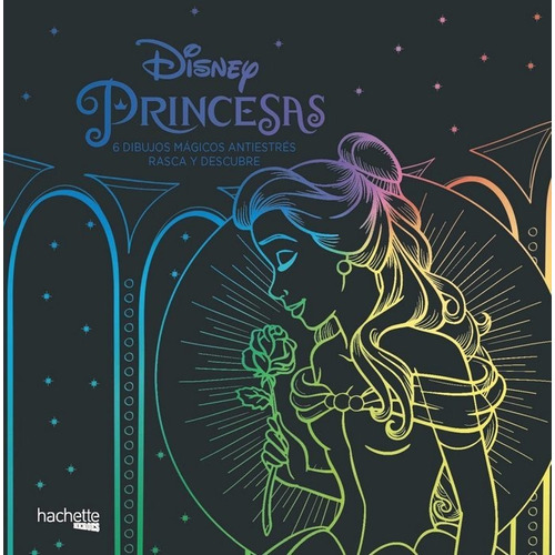 Princesas Disney 6 Dibujos Magicos Rasca Y Descubre - Aa.vv