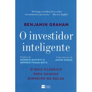 O Investidor Inteligente, De Graham, Benjamin. Casa Dos Livros Editora Ltda, Capa Mole Em Português, 2016