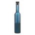 Aceitera Vinagrera Botella Vidrio 250ml C/ Tapa Azul Cobalto