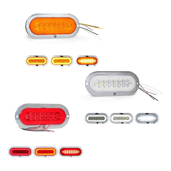 Plafon 14 Led Ovalado Aro Plasma Gel 4 Funciones 12-24v