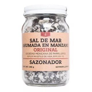 Sal De Mar Ahumada En Leña De Manzano Original Smp