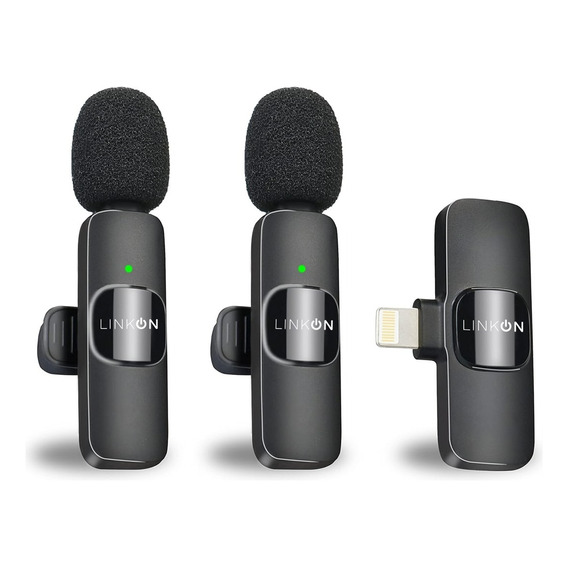 Microfono Inalambrico Solapa Linkon Pro Usbc 3.5mm iPhone
