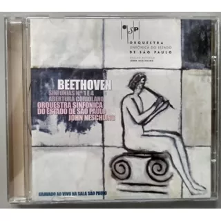 Cd Sinfonias N.º 1 E 4 / Abertura Beethoven