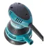 Lijadora profesional roto orbital Makita BO5030 con sistema velcro azul 300W 220V