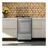 Cocina Mueller Decorato 4B color inox con puerta con visor 220V