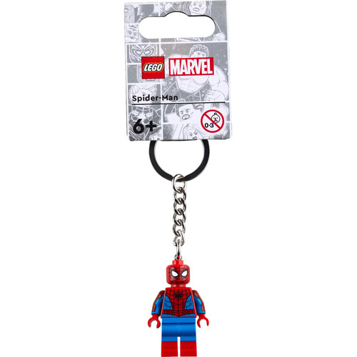 Lego Marvel Llavero De Spider-man 854290 - 1 Pz Versión Del Personaje Spider Man