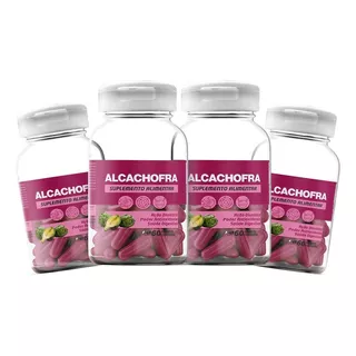 Suplemento Alimentar Alcachofra Pura 120 Cápsulas De 500mg Sabor Sem Sabor