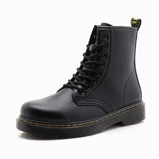 Botas Martin Antideslizantes En Piel Natural  (hombres)