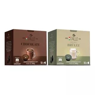 Cápsula Chocolate Creme Brûlée Dolce Gusto Italle 20 Und