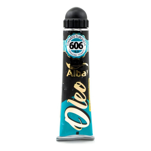 Oleos Alba Profesional Pomo 60ml Grupo 3 Color 606 Titanato Turquesa