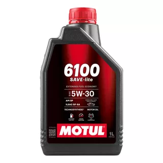 Óleo Motul 6100 5w30 Save-lite Sintético Api Sn Versa