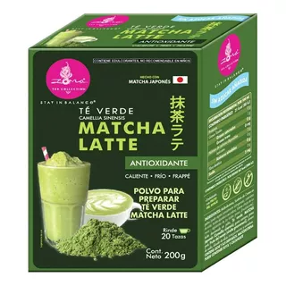 Polvo Preparar Té Verde Zoma Tea Collection Matcha Latte