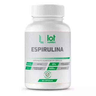 Spirulina 450mg - 120 Cápsulas Italabs