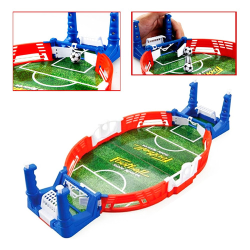 Divertido juego de mesa de fútbol, minimesa, campo portátil