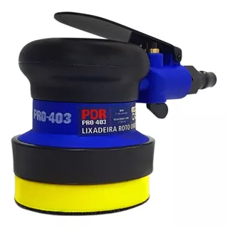 Lixadeira Orbital Pneumática 3 Pol Sem Aspiração Pro-403 Pdr Cor Azul