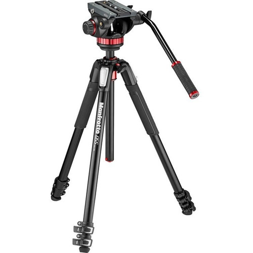 Tripode Video Manfrotto 055 Xpro3 + Cabezal Fluido 502ah  