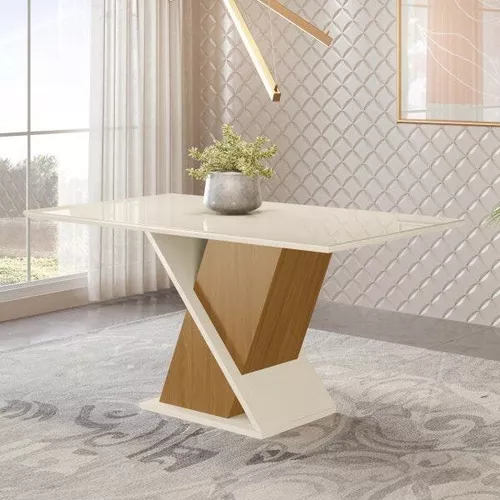 MESA DE COMEDOR CRISTAL DE 160CM