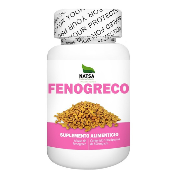 Fenogreco, 100 Cápsulas, Calidad Premium Sabor Natural