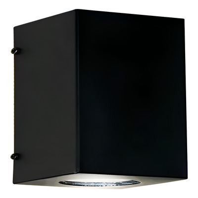 Pack X 6 Aplique Difusor Unidireccional Apto Led Gu10 Negro