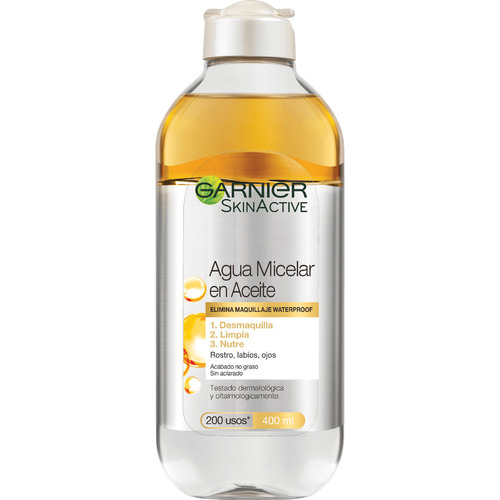 Garnier Skin Active agua micelar desmaquillante en aceite 400ml