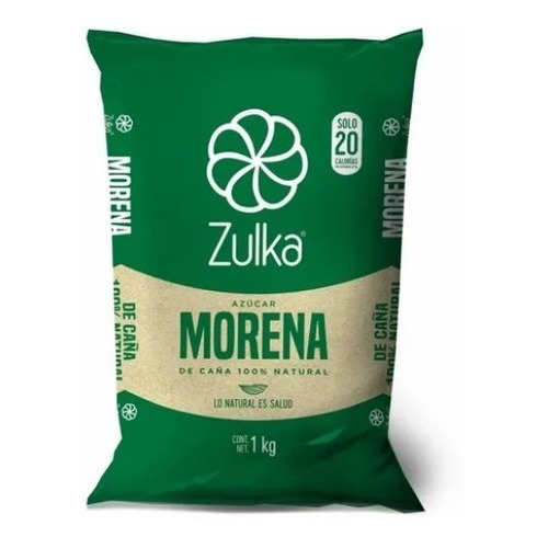 Azúcar Morena Zulka 10 Pzas De 1 Kg C/u Ms