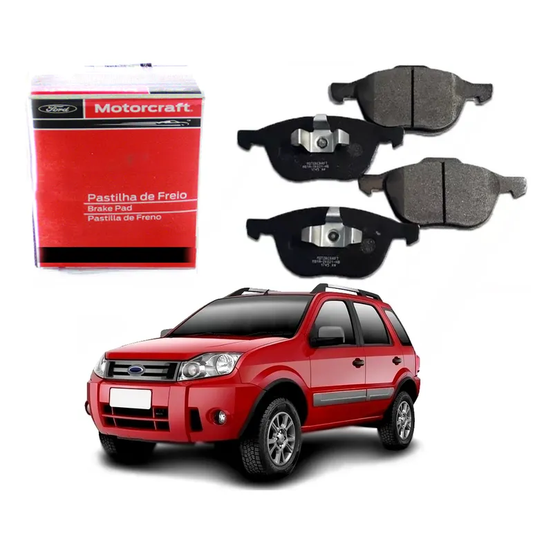 Pastilha Freio Dianteira Ecosport 2.0 Automatica 2009 A 2012