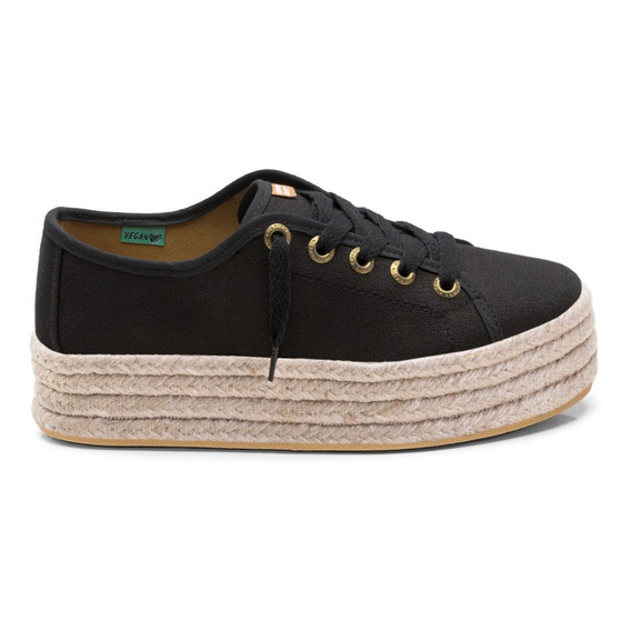 New Sneaker Plataforma Classics Negra