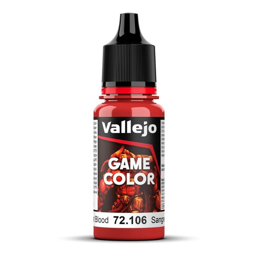 Game Color 17ml.106-sangre Escarlata Color 72106 SANGRE ESCARLATA-SCARLETT BLOOD