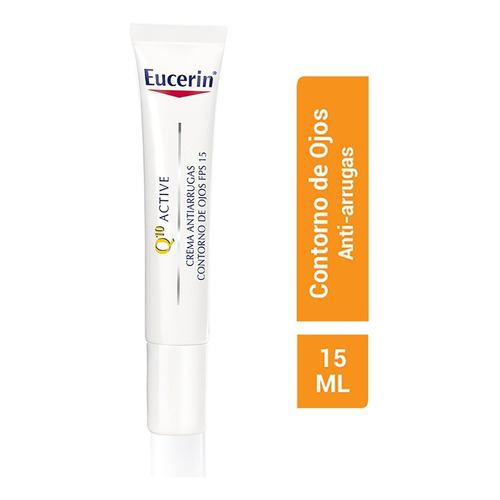 Contorno De Ojos Antiarrugas Eucerin Q10 Active 15 Ml Fps 15 Tipo de piel Todo tipo de piel