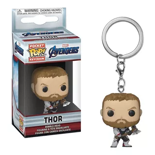 Funko Pop Llavero End Game Thor Hulk Rocket Capitan America