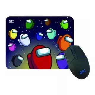 Mouse+pad Gaming 019 Gtc Combo Increíble Oferta Palermo!