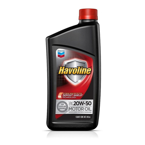 Aceite para motor Havoline mineral 20W-50 para autos, pickups & suv