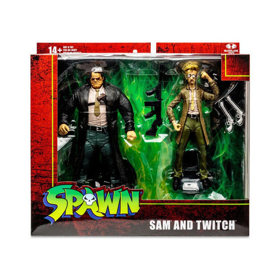 Mcfarlane Spawn Sam And Twitch Deluxe 