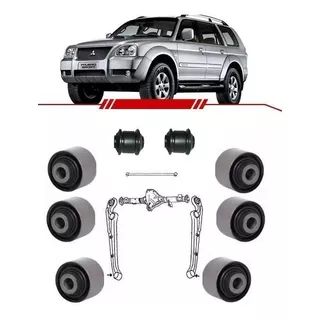 Kit Bucha Braço Suspensão Traseira Mitsubishi Pajero Sport