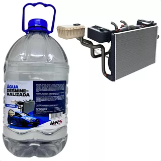Agua Para Radiador E Bateria Desmineralizada Wrs 5 Litros 