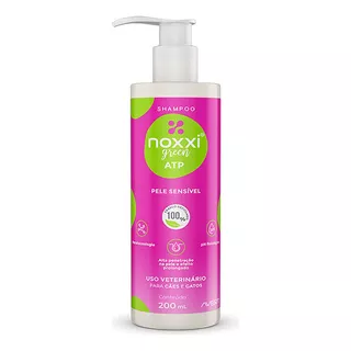 Shampoo Noxxi Atp Para Cães E Gatos Peles Sensíveis 200ml