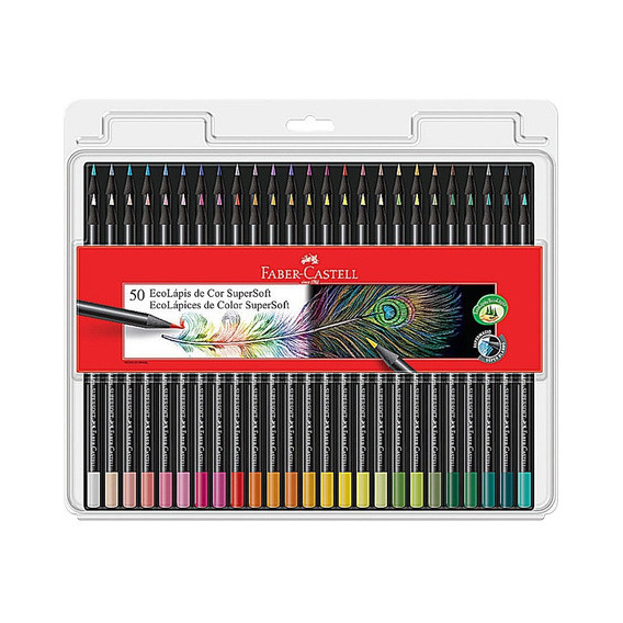 Lapices de Colores Profesionales Faber-Castell Supersoft X50