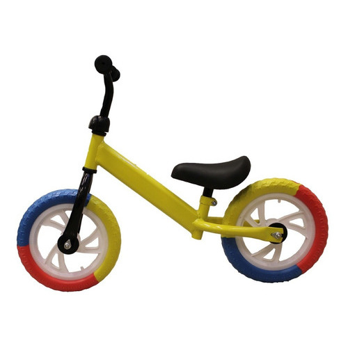 Bicicleta Equilibrio Sin Pedales Amarillos Ekipofertas Color Amarillo Personaje A