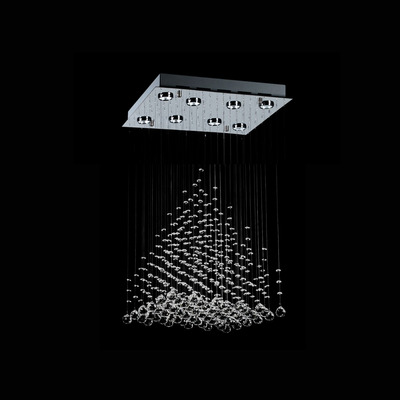 Colgante Estratos 4010/8 Gu10 8luces 50x50 80cm